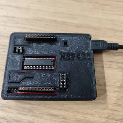 Vỏ bảo vệ đơn giản cho bo mạch phát triển MSP430