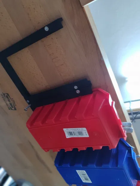 Giá đỡ lắp dưới bàn cho hộp lưu trữ OBI - Image 2