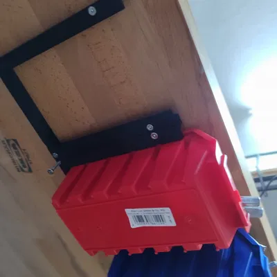 Giá đỡ lắp dưới bàn cho hộp lưu trữ OBI