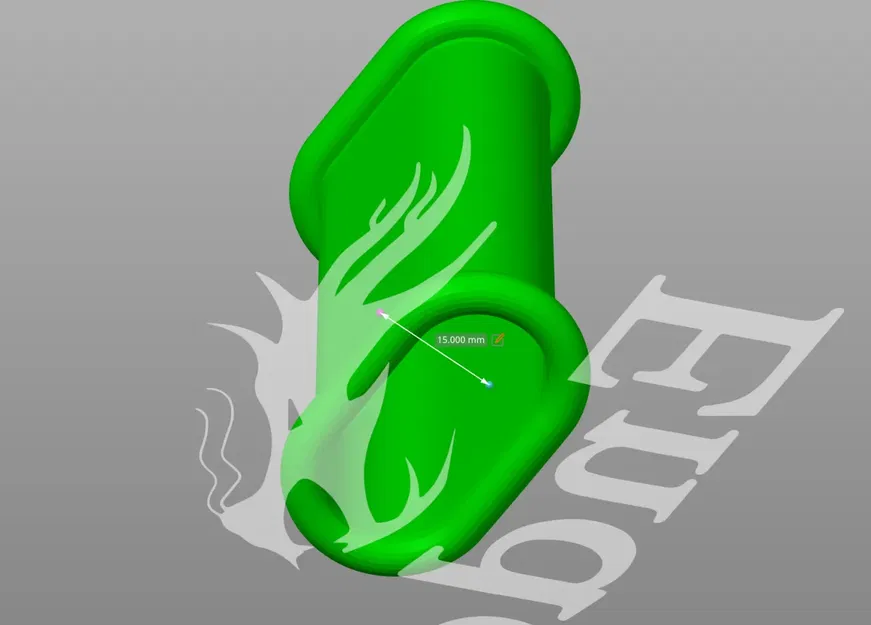 Giá đỡ cuộn filament cho thanh treo quần áo 15x30mm - Image 4