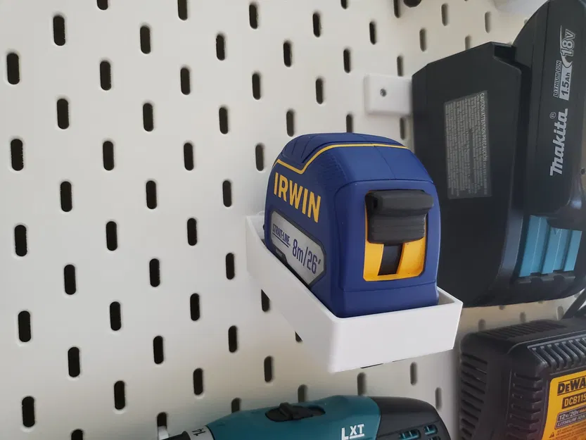 Giá đỡ thước dây T-Nut Ikea Skadis cho thước lớn - Image 1