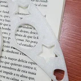 Giá đỡ trang sách in 3D với chiều cao tối thiểu 4mm