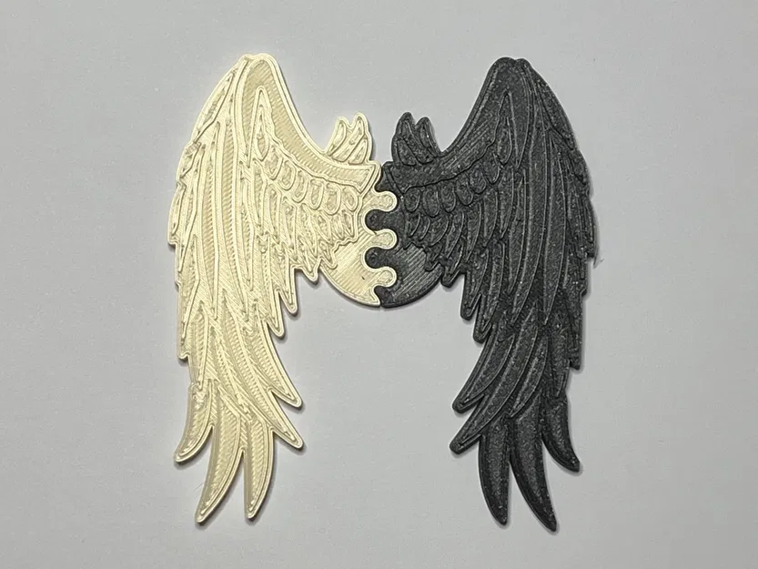 Trang trí đôi cánh thiên thần theo chủ đề Good Omens - Image 1