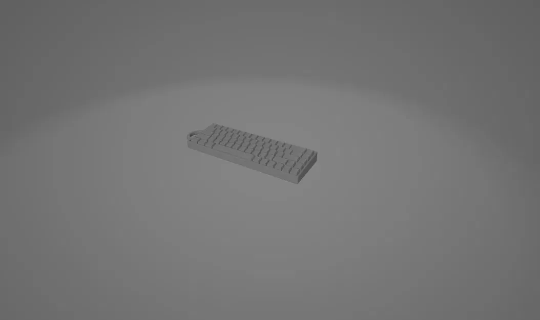 Móc khóa hình bàn phím gỗ mượt mà - Image 6