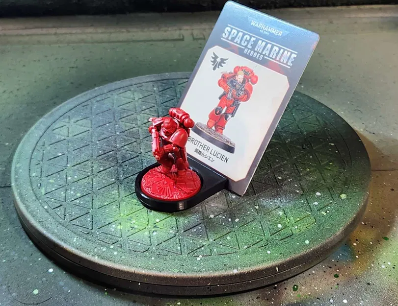 Giá đỡ hiển thị thẻ Pokémon với đế 32mm - Image 2