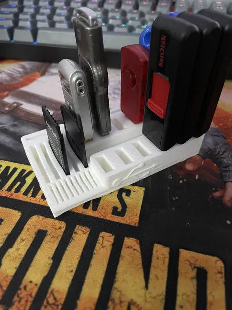 Giá đỡ USB 12 khe cho thiết bị điện tử - Image 1