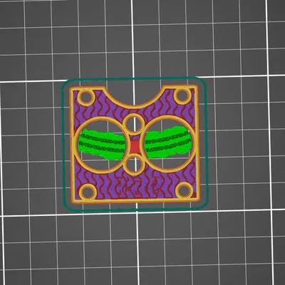 Máy cắt chai PET sử dụng đồng SGD cho Recreator3D