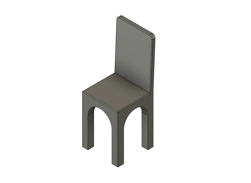 Bộ bàn ghế không cần hỗ trợ in 3D - Image 2