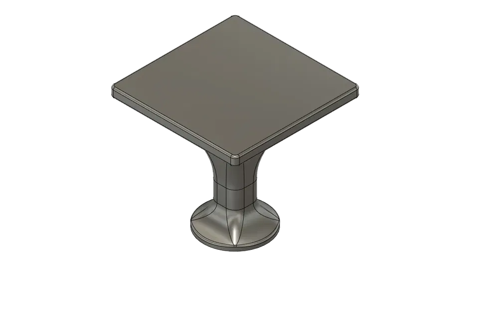 Bộ bàn ghế không cần hỗ trợ in 3D - Image 3