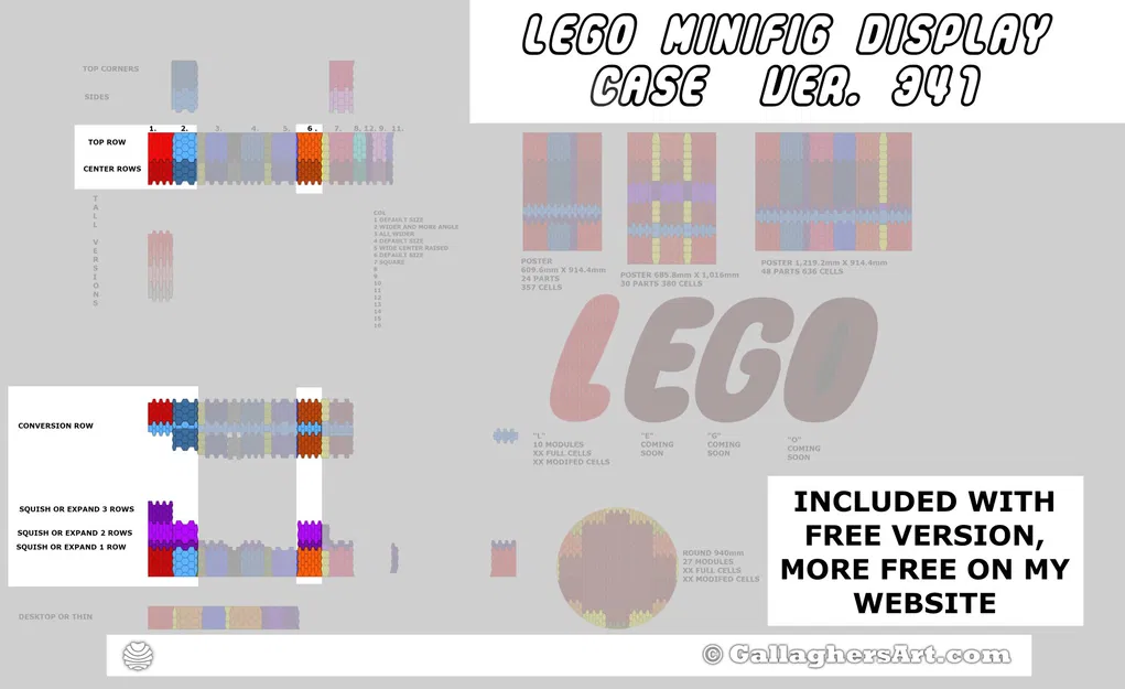 Giá đỡ trưng bày cho LEGO MINI-FIG và đồ sưu tập khác - Image 14