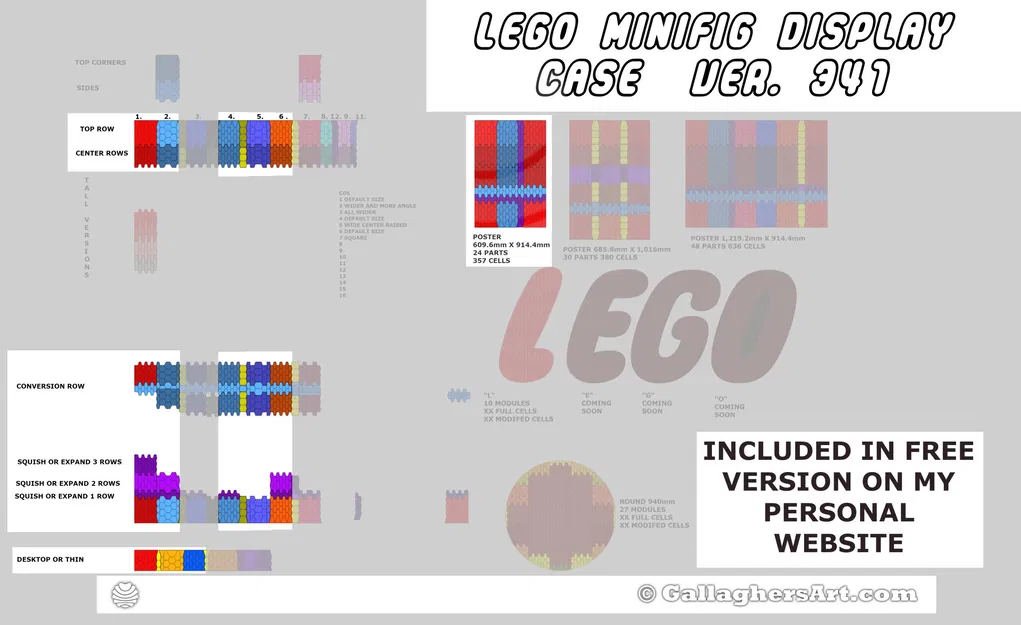 Giá đỡ trưng bày cho LEGO MINI-FIG và đồ sưu tập khác - Image 15