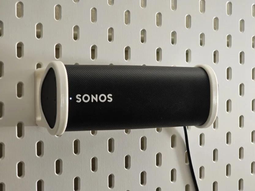 Giá đỡ Sonos Roam cho bảng treo Ikea Skadis - Image 1