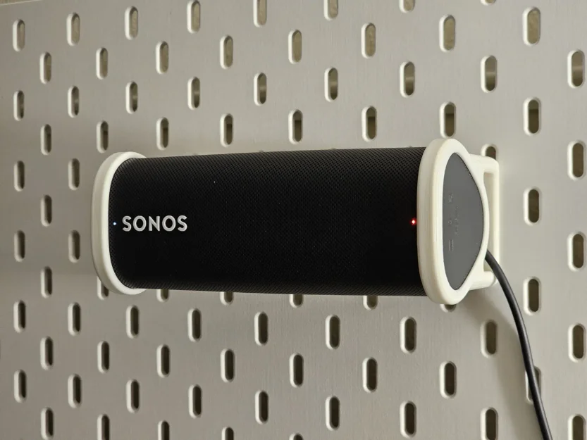 Giá đỡ Sonos Roam cho bảng treo Ikea Skadis - Image 2