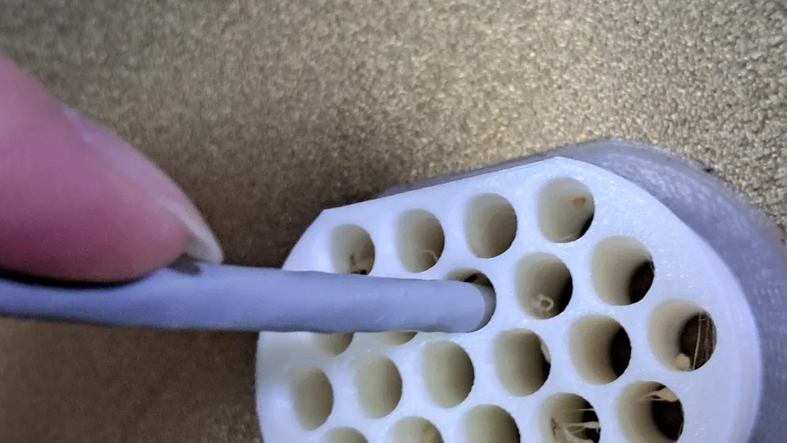 Bộ xếp chồng 24 lõi với lỗ 8mm dài 30mm cho Cat6 - Image 2