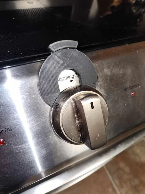 Khóa chặn núm bếp điện LG chống va chạm - Image 2