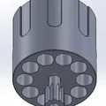 Xi lanh 10 viên đạn cho súng bắn Lock Blaster X-Shot - Thumbnail 3