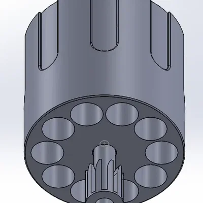 Xi lanh 10 viên đạn cho súng bắn Lock Blaster X-Shot