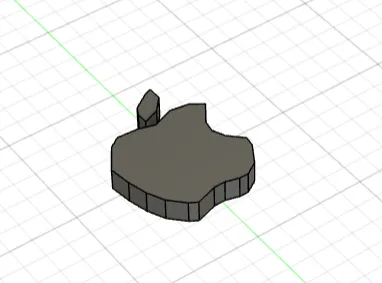 Biểu tượng táo Apple thiết kế đơn giản và hiện đại - Image 1