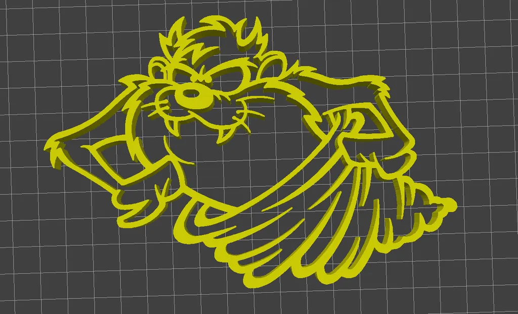 Nghệ thuật treo tường Taz độc đáo - Image 1