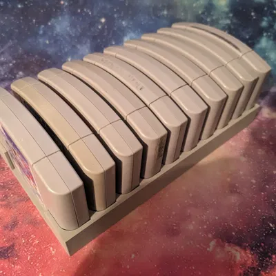 Khay đựng băng N64 với 10 khe cắm