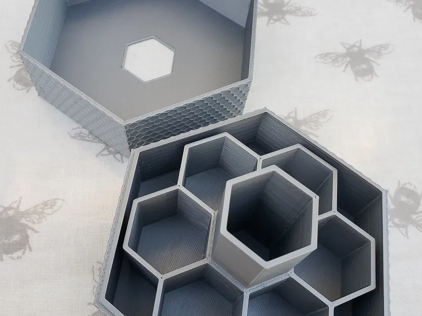 Bình sơn HoneyPot hình tổ ong cho nhu cầu vẽ tranh - Image 2