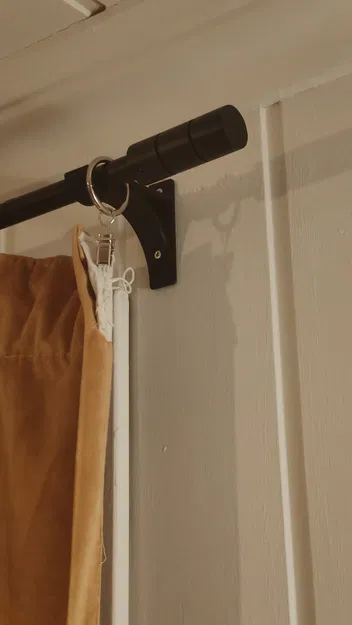 Giá đỡ thanh rèm chắc chắn cho thanh 25mm - Image 2