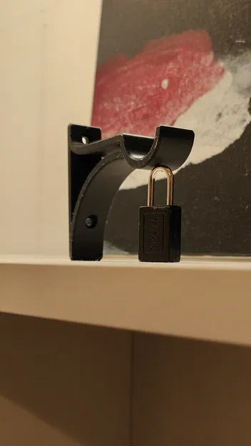 Giá đỡ thanh rèm chắc chắn cho thanh 25mm - Image 3