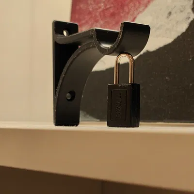 Giá đỡ thanh rèm chắc chắn cho thanh 25mm