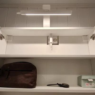 Giá đỡ đèn LED IKEA Rolfstorp cho tủ nội thất