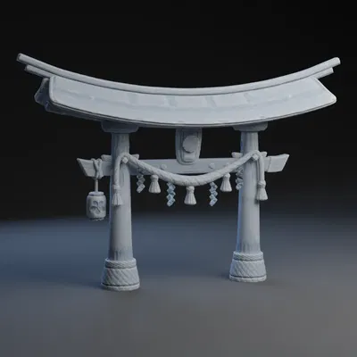 Cổng Torii Shinto trong nghệ thuật và thiết kế Nhật Bản