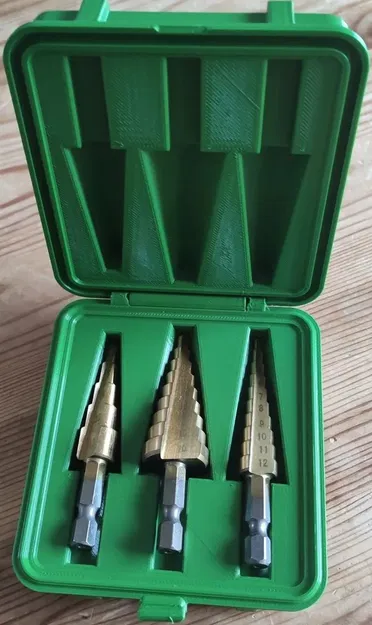 Hộp chắc chắn cho bộ mũi khoan bước - Image 1