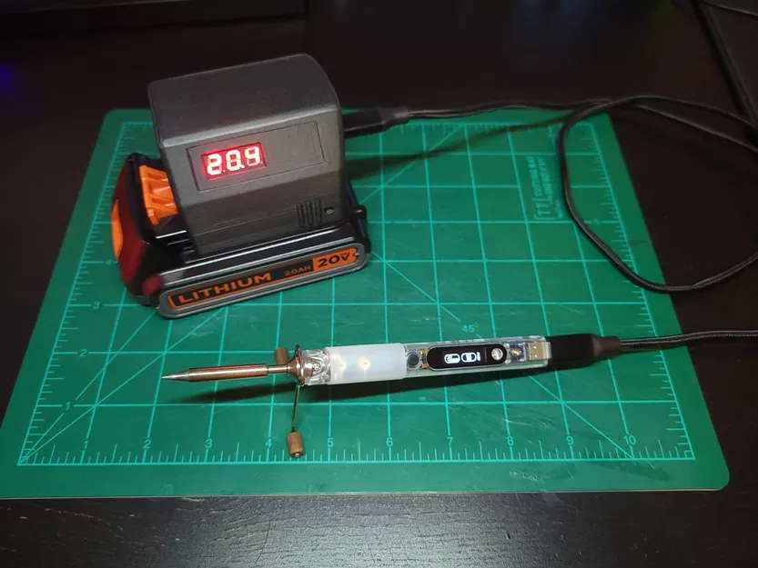 Bộ chuyển đổi pin USB-C cho công cụ Black and Decker - Image 1