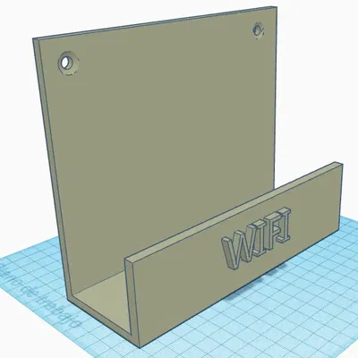 Giá đỡ modem/router treo tường 19x19x6 cm