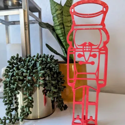 Nhân vật người gãy hạt trang trí Giáng Sinh