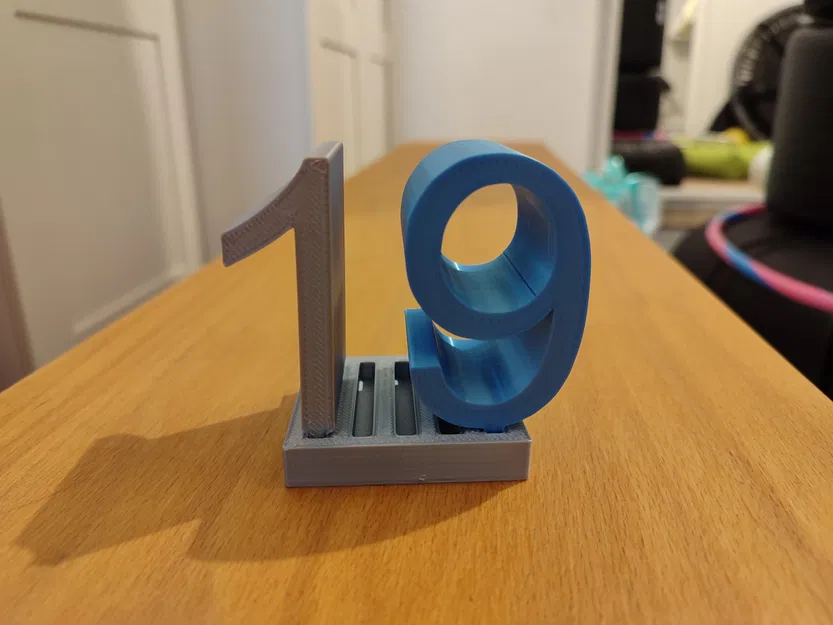 Giá đỡ tuổi sinh nhật cá nhân hóa từ 1 đến 999 năm - Image 1