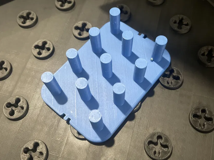 Giá đỡ bi 608 cho hộp MMSS 6x3 với ngăn chia - Image 2