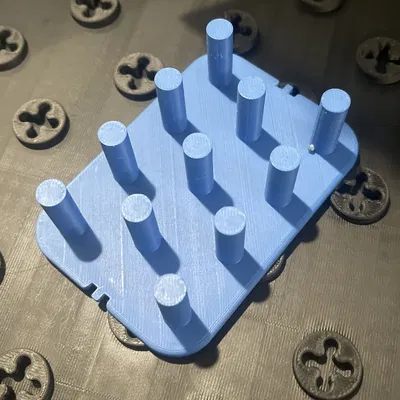 Giá đỡ bi 608 cho hộp MMSS 6x3 với ngăn chia