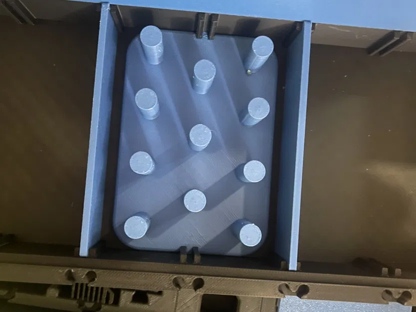 Giá đỡ bi 608 cho hộp MMSS 6x3 với ngăn chia - Image 3