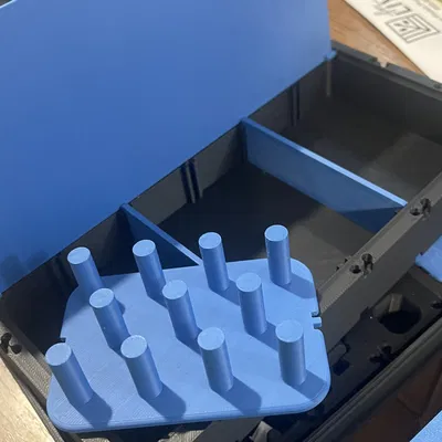 Giá đỡ bi 608 cho hộp MMSS 6x3 với ngăn chia