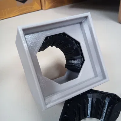 Cờ mic cầm tay hình khối không cần giá đỡ