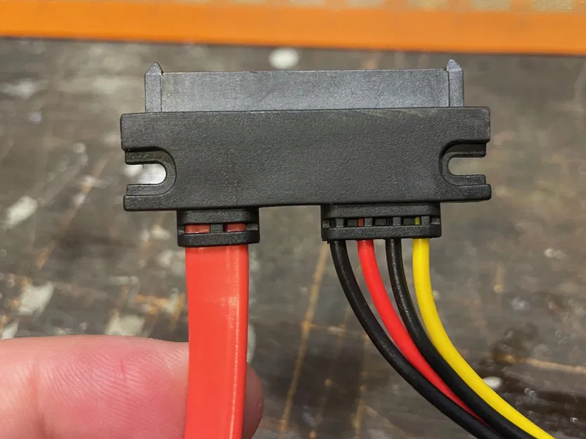 Kẹp cáp SATA combo cho vỏ NAS in được - Image 3