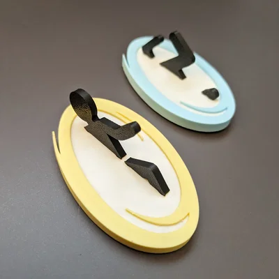 Nam châm tủ lạnh chủ đề Portal