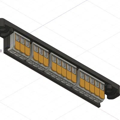 Giá đỡ WAGO 221-413 / 221-415 cho thanh 20 mm
