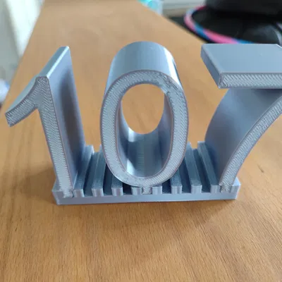 Giá đỡ tuổi sinh nhật cá nhân hóa từ 1 đến 999 năm