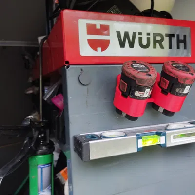 Giá đỡ pin từ tính PARKSIDE 12V với 5 lỗ cho nam châm 8x3mm