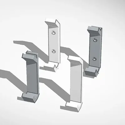 Móc treo áo với hai kiểu gắn khác nhau
