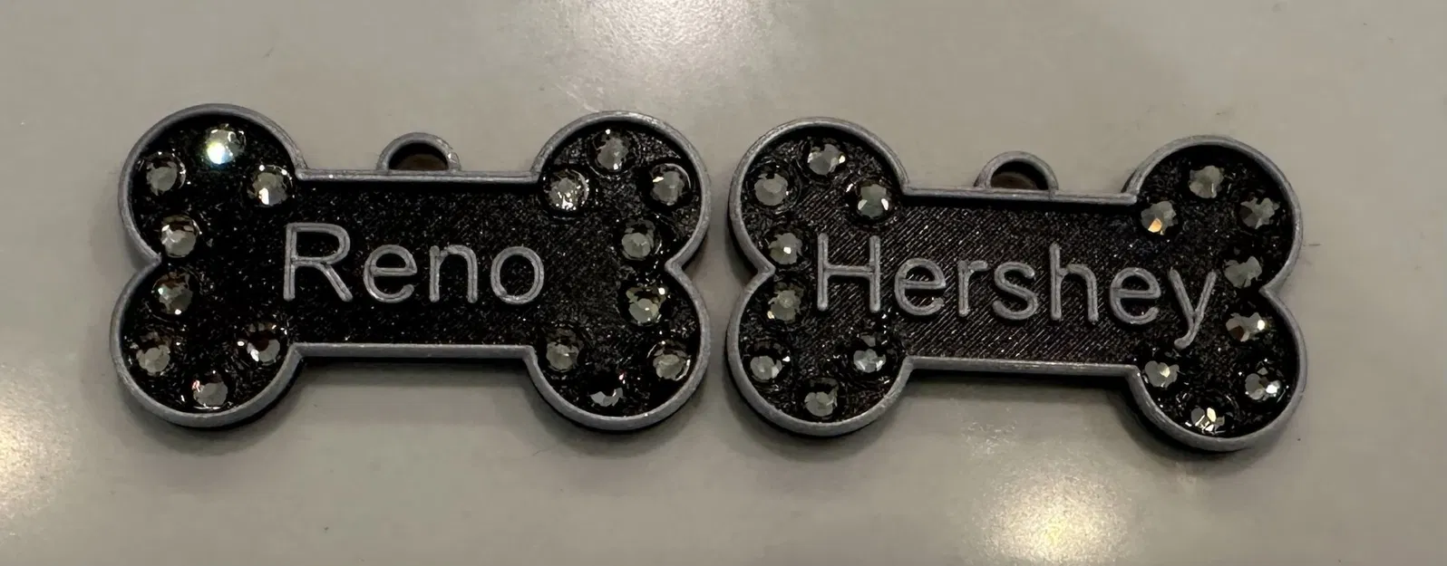 Thẻ tên cho chó với thông tin liên lạc - Image 1