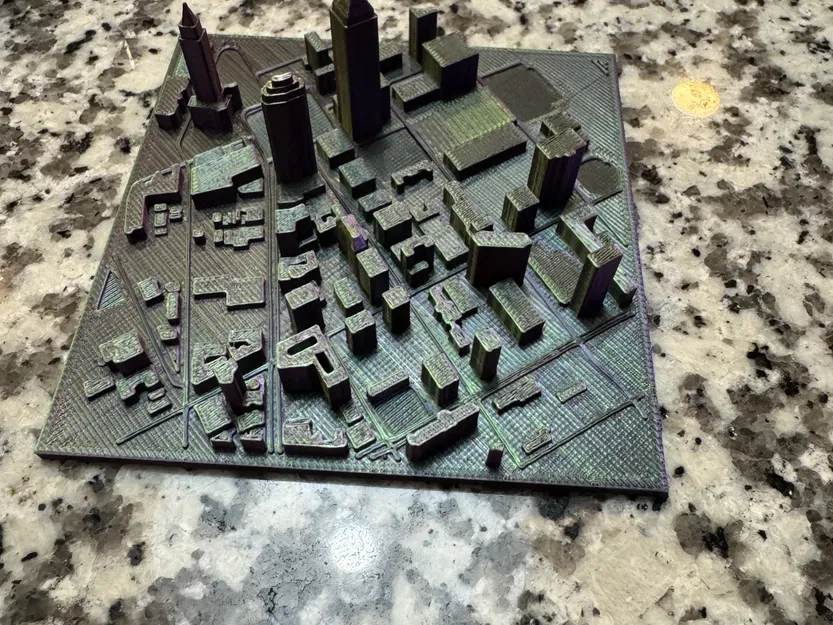 Mô hình kiến trúc trung tâm thành phố Cleveland, Ohio - Image 2