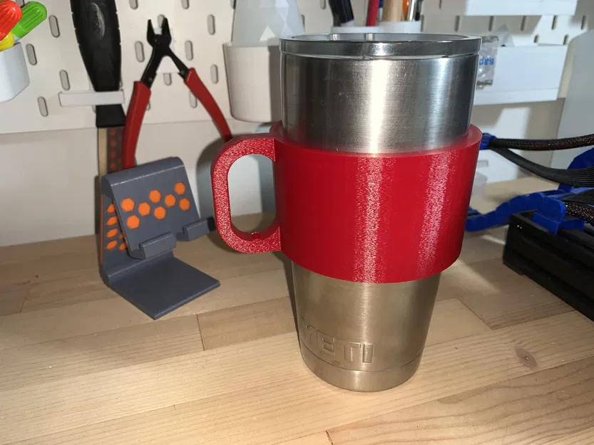 Tay cầm đơn giản cho cốc Yeti 20 oz. - Image 1