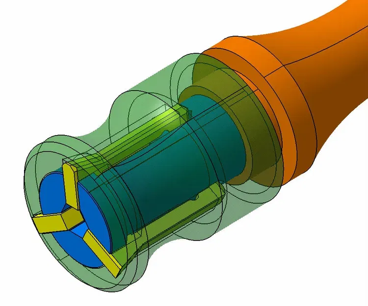 Công cụ vít mini với thiết kế giữ bit chắc chắn - Image 1